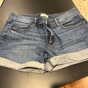 Loft denim shorts